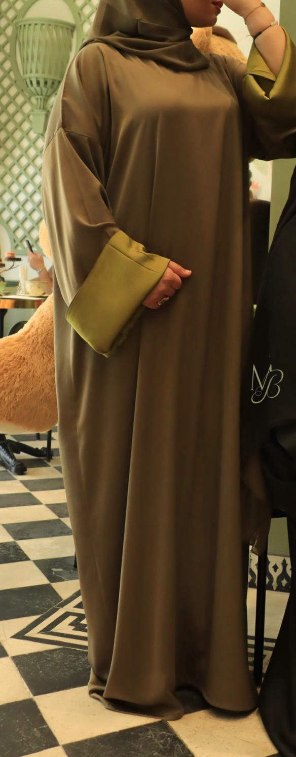 Abaya Lujayn — Vert Olive