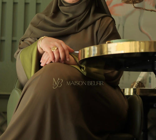Abaya Lujayn — Vert Olive